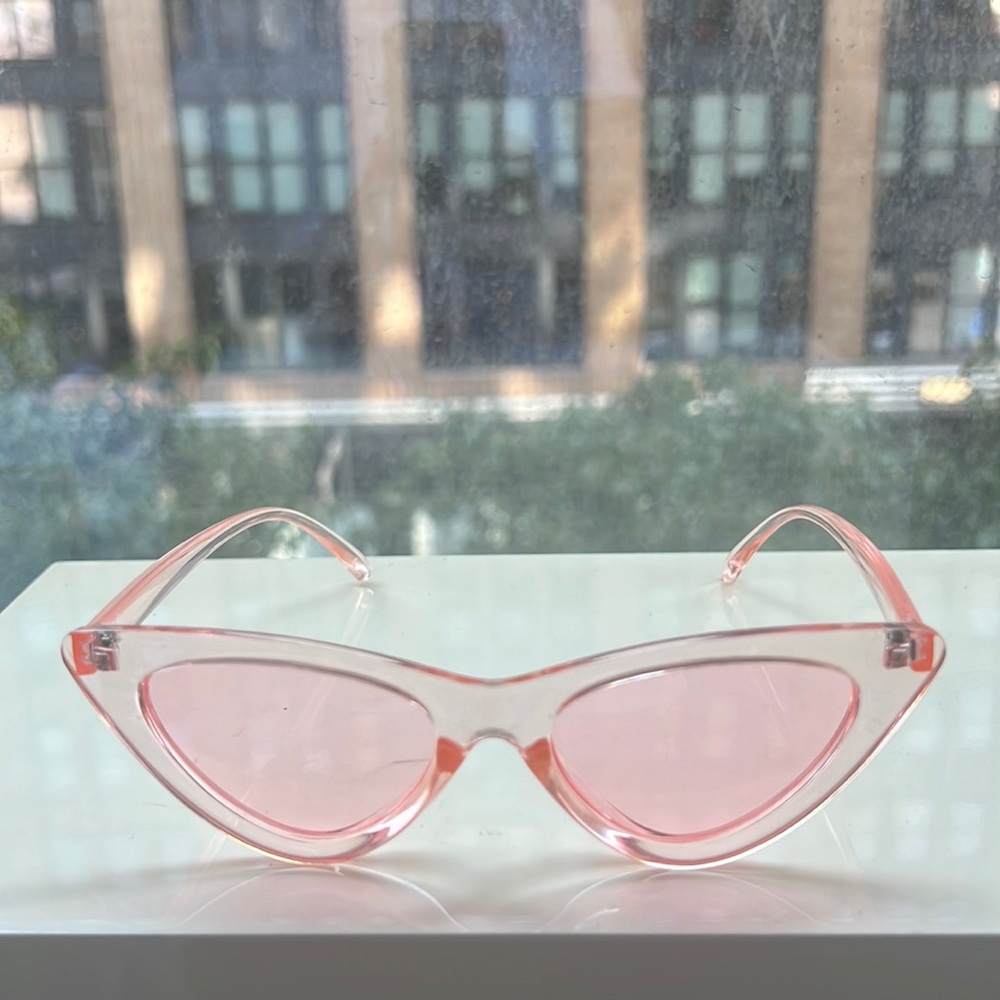 Pink Cat Eye Sunglasses
